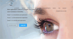 Desktop Screenshot of lasik-paris.net